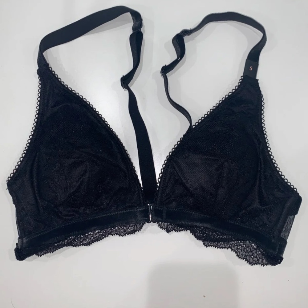 victoria secret black bralette
